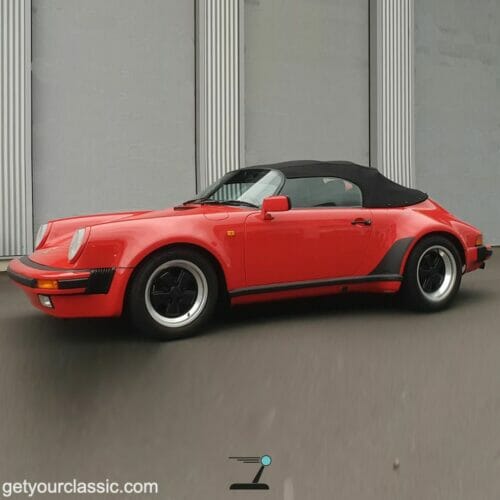 Porsche 911 Speedster with 72 km!